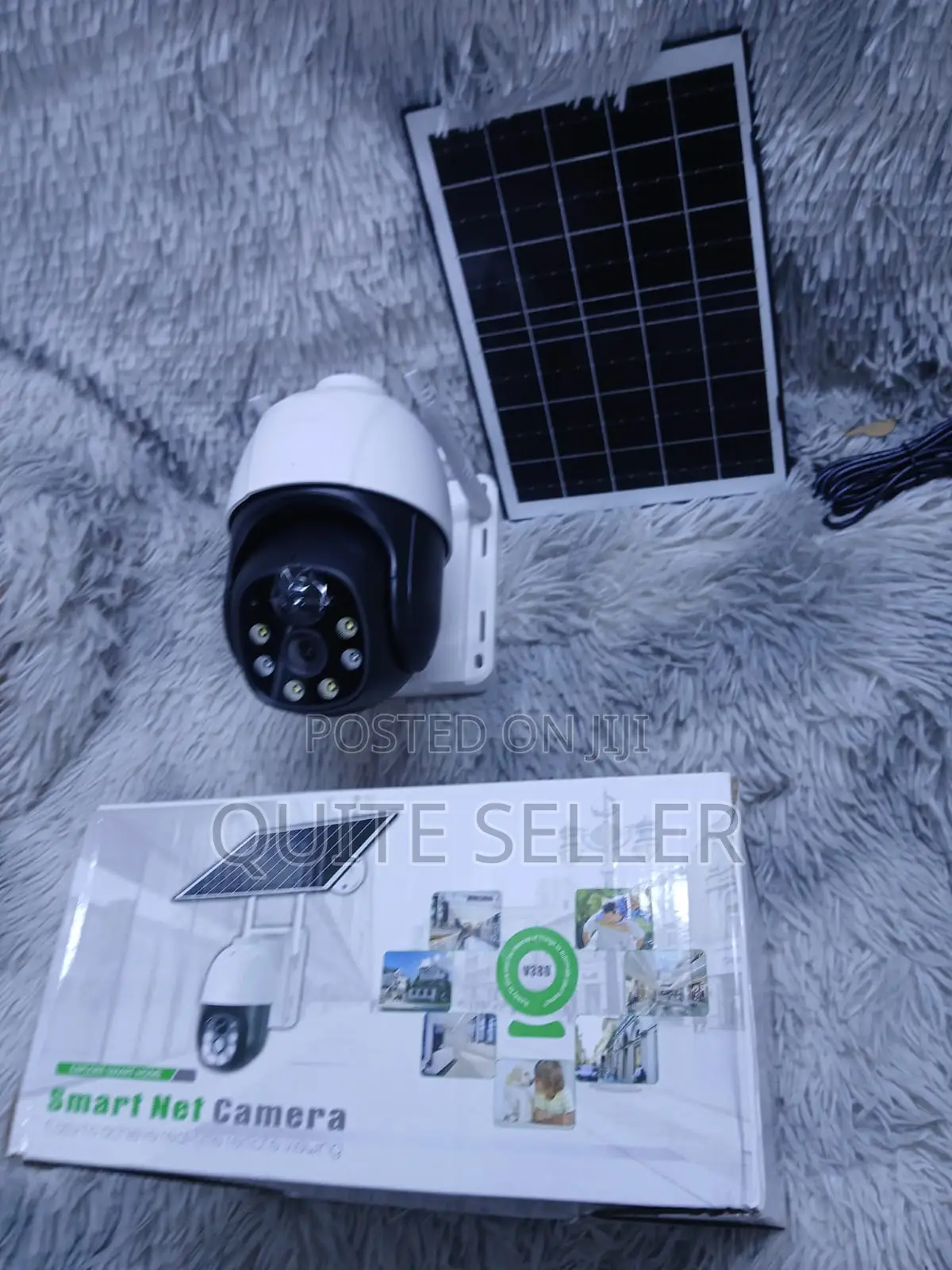 Smartnet 4g V380 Solar Camera With Single Lenswireless CCTV Oudoor