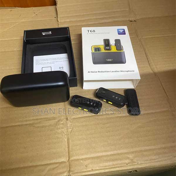 Usb-C Interface Professional T68 Portable Wireless Lapel Mic