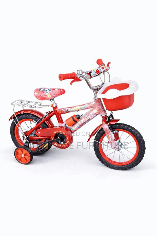 Fuwa Kids Bicycle Size 12 With Training Wheels And Basket