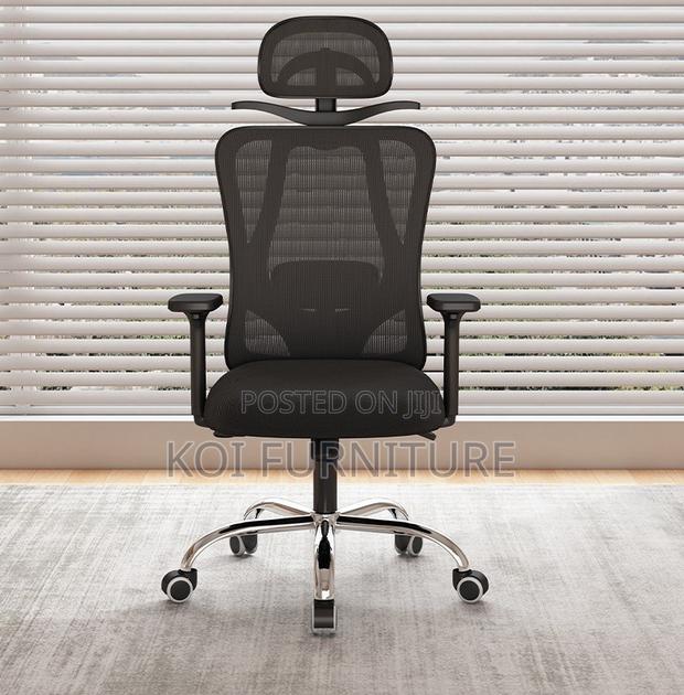 Office Chair; Ergonomic High Back Recliner Chair