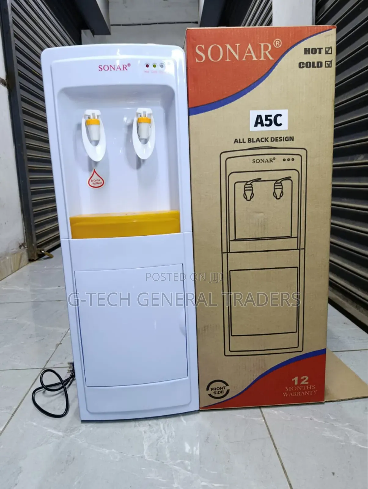 Sonar 3ttap Hot,Normal And Cold Free Standing Water Dispenser A5c