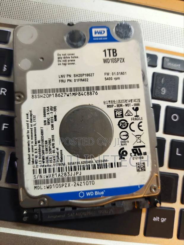 1tb Wd Internal Laptop Harddisk Drive