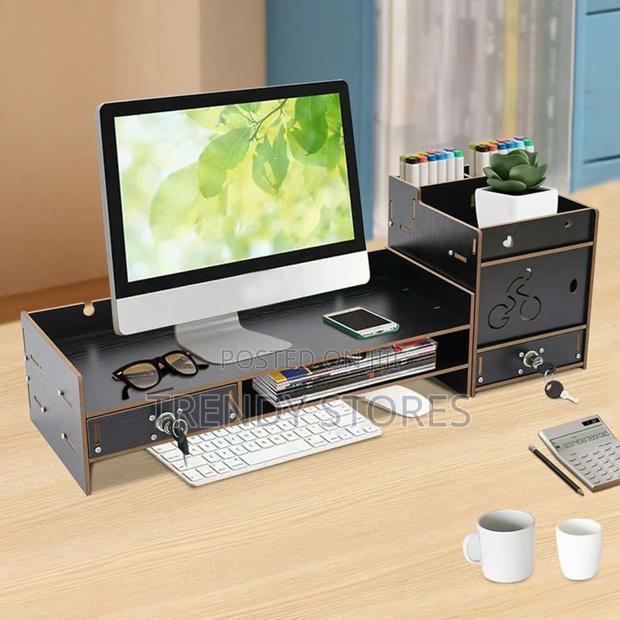 Bamboo Monitor Stand - main view