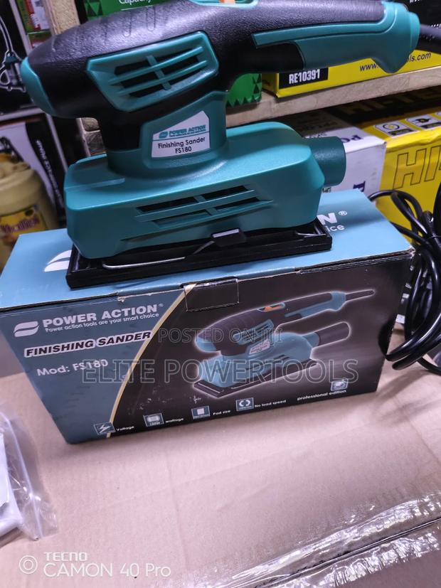 F180 Power Action Random Finning Sander - thumbnail 4