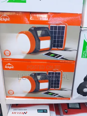 D.Light Torch With Solar Panel