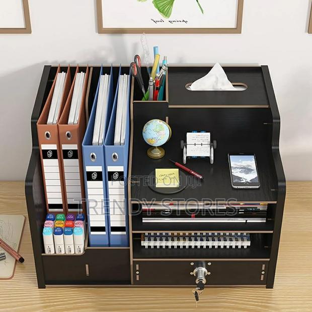 Bamboo Desk Organizer