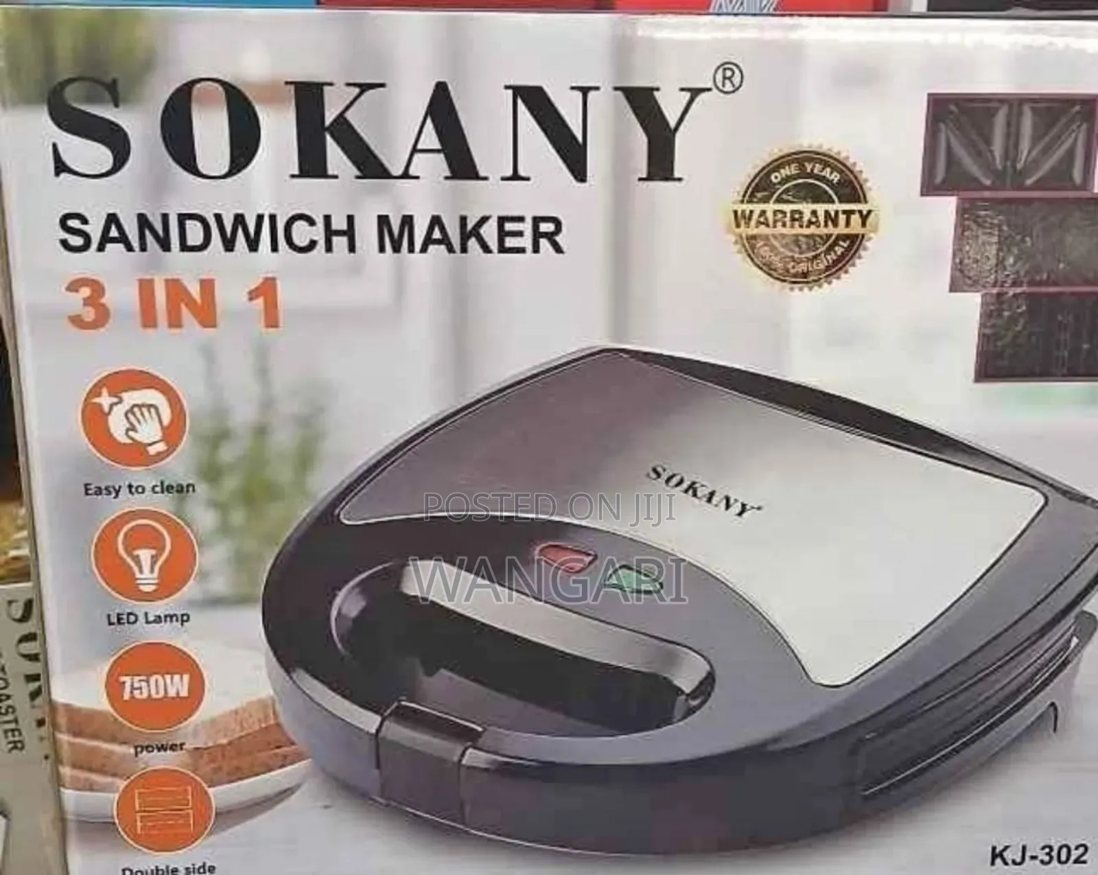 Sandwich Maker 3 In1