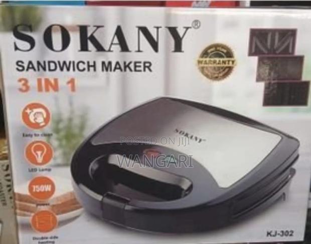Sandwich Maker 3 In1 750w