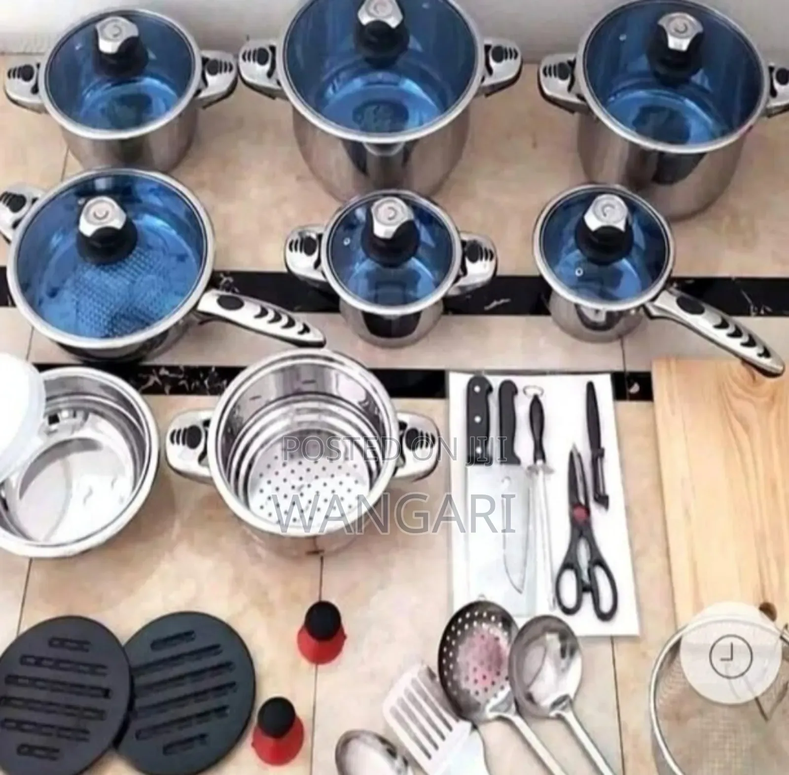 New 30 Pieces Malwa Cookware Set