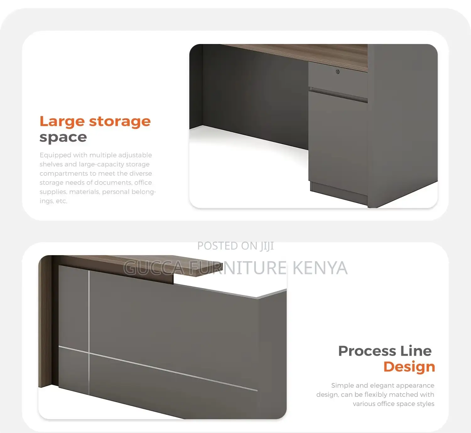 Imported Front Office Reception Desk-1800mm
