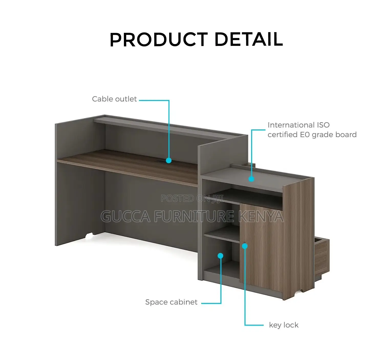 Imported Front Office Reception Desk-1800mm