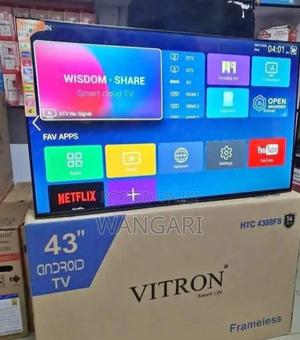 Vitron 43 Inch Frameless Smart Android Tv With Bluetooth/Youtube - thumbnail 2