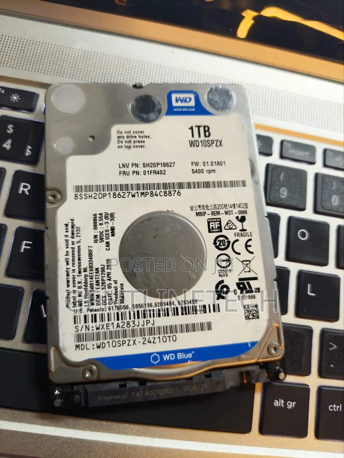 1tb Refurbished Internal Laptop HDD