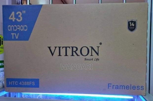 43 Inch Vitron Frameless Smart Android Tv With Bluetooth Mode/Youtube* - thumbnail 2