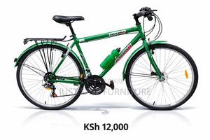Size 26 Green Road/City Bicycle With Carrier – Strong Comfortable - thumbnail 2