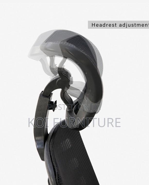 Office Chairs; Fabric Headrest Mesh Chairs - thumbnail 3