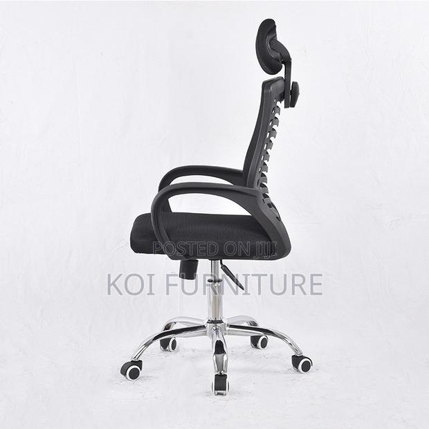 Office Chairs; Fabric Headrest Mesh Chairs - thumbnail 8