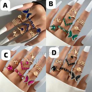 Butterfly Rose Rings - thumbnail 2