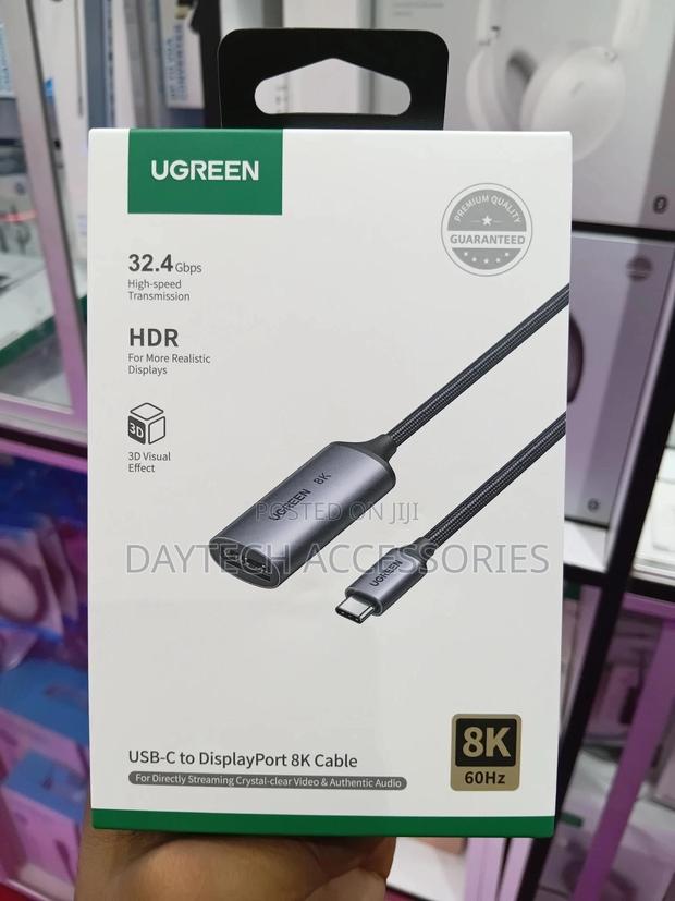 This Is a Ugreen Usb-C to Displayport Female Cable. - thumbnail 3