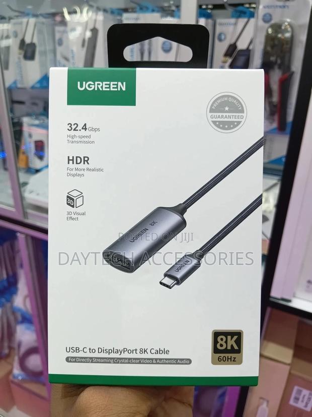 This Is a Ugreen Usb-C to Displayport Female Cable. - thumbnail 2