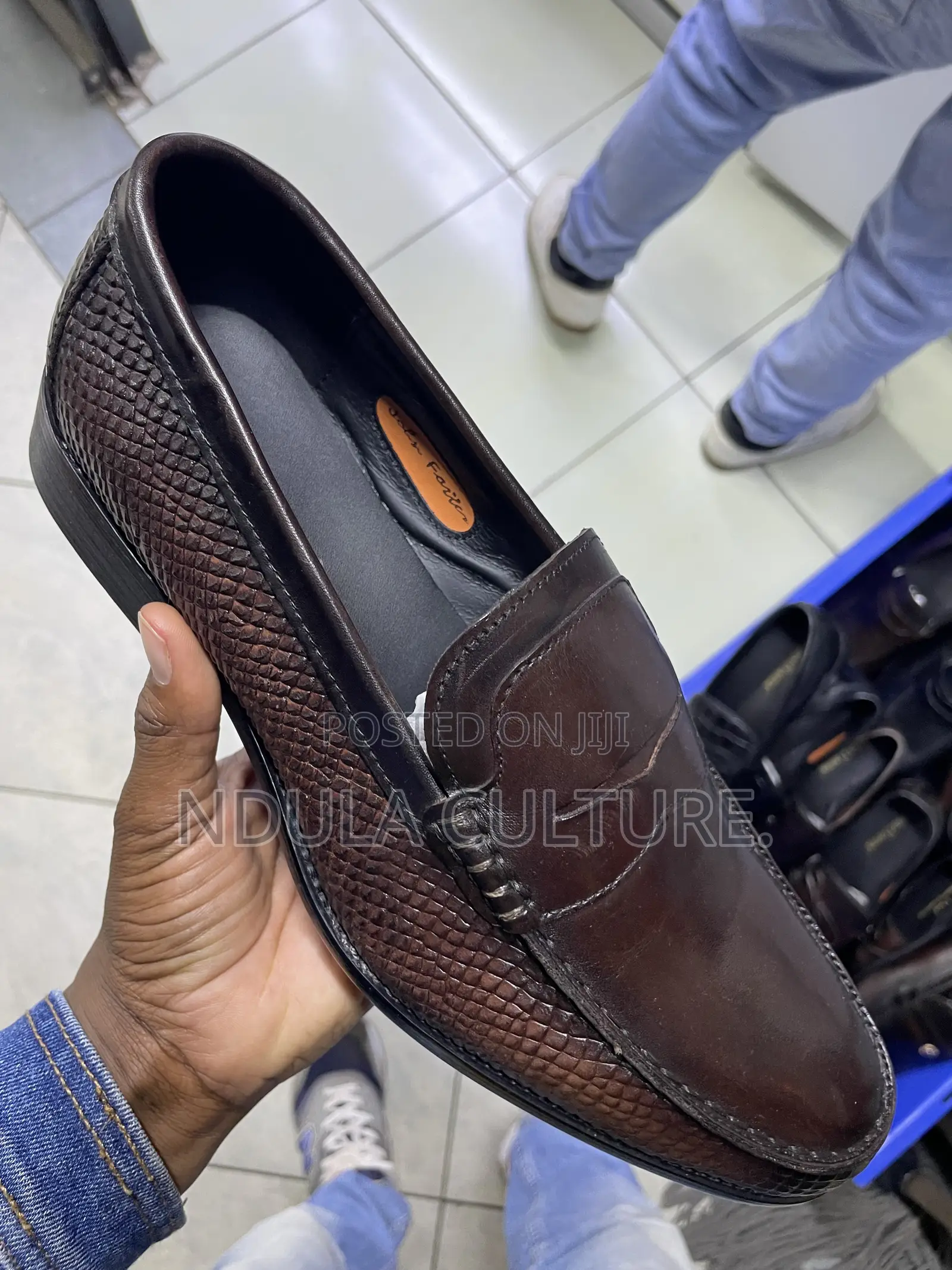 Mocassins Leather by John Foster