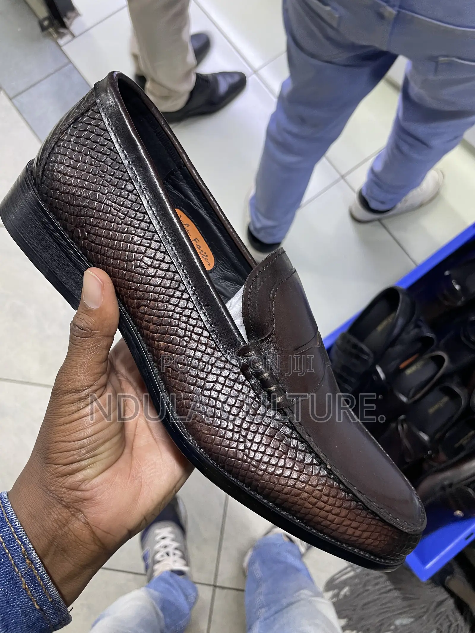 Mocassins Leather by John Foster