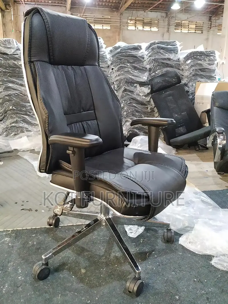 Office Chairs; Strong Leather Executive Recliner Chair