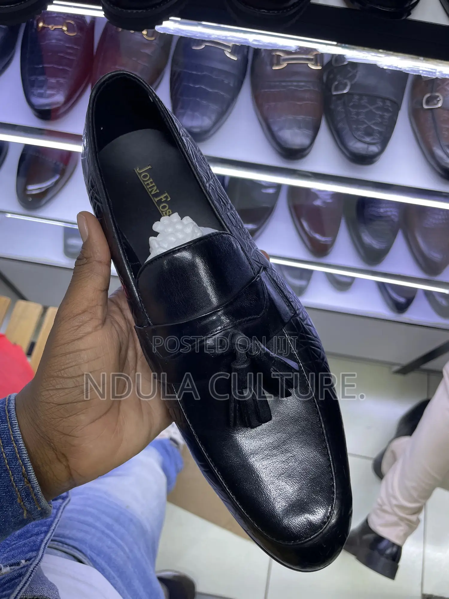 Mocassins Leather by John Foster