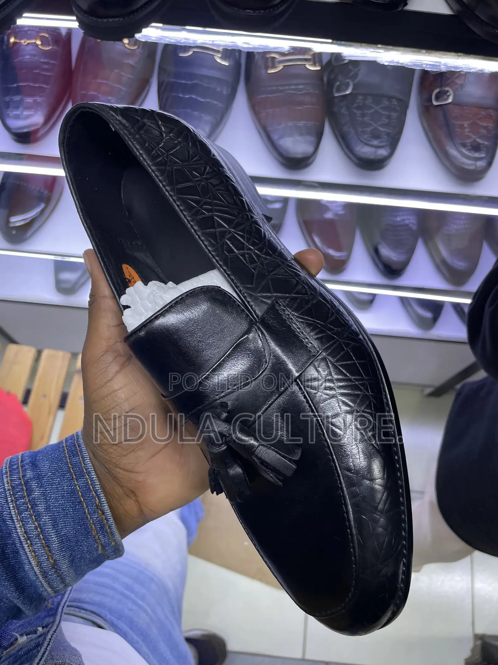 Mocassins Leather by John Foster