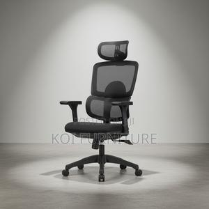 Office Chair; High Back Orthopedic Executive Seat - thumbnail 2