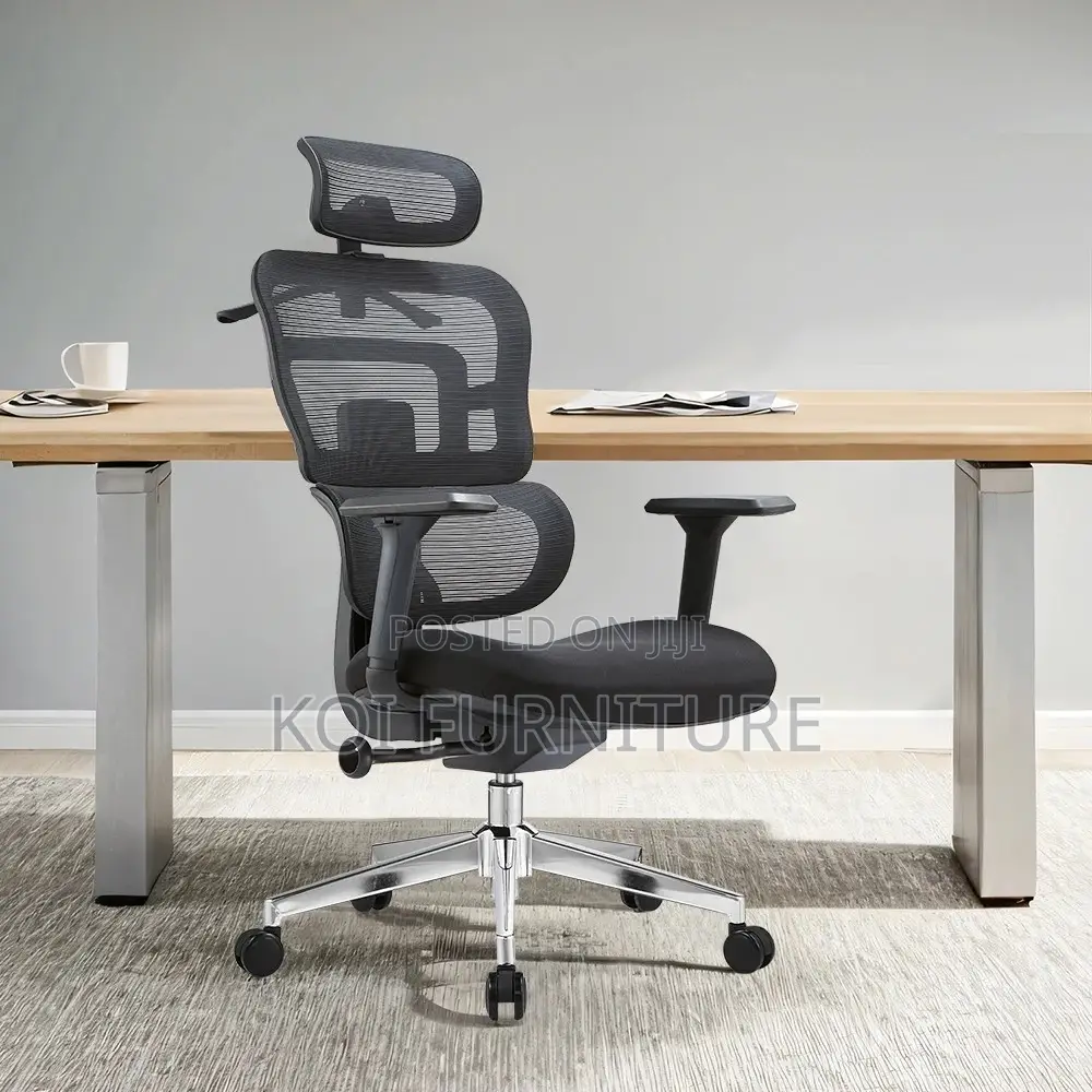 Office Chair; High Back Orthopedic Executive Seat