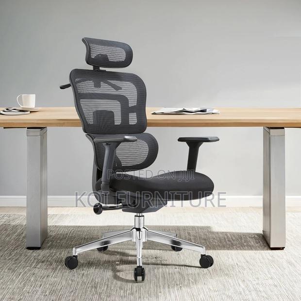 Office Chair; High Back Orthopedic Executive Seat - thumbnail 6