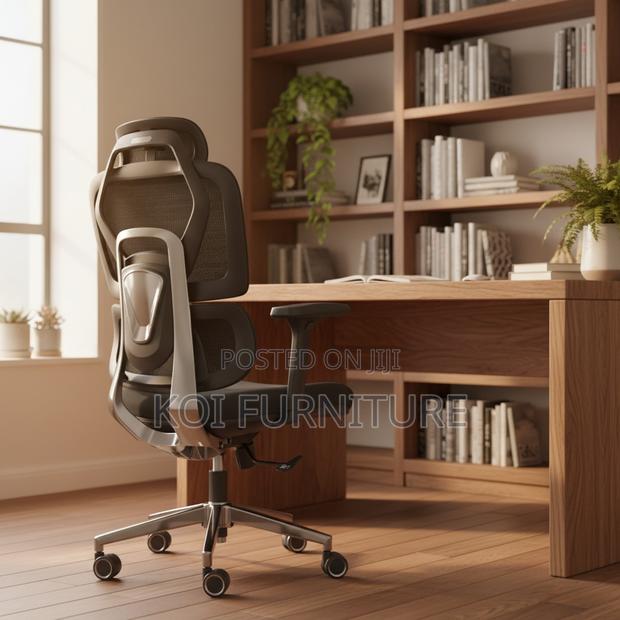 Office Chair; High Back Orthopedic Executive Seat - thumbnail 8