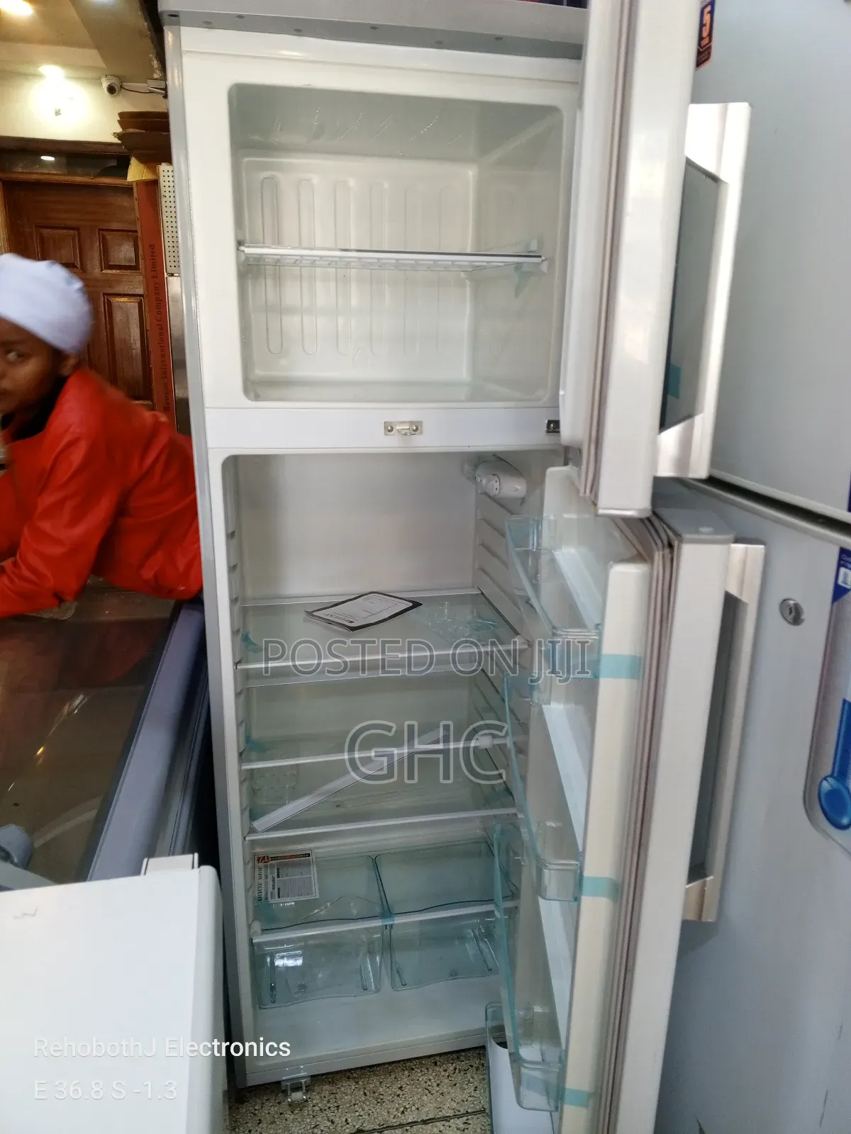 380l Double Door Fridge (Brand New)