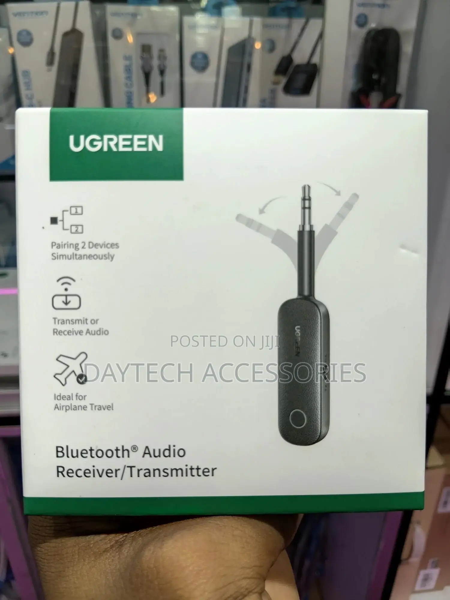 Ugreen 2-in-1 Bluetooth 5.0 Transmitter and Receiver