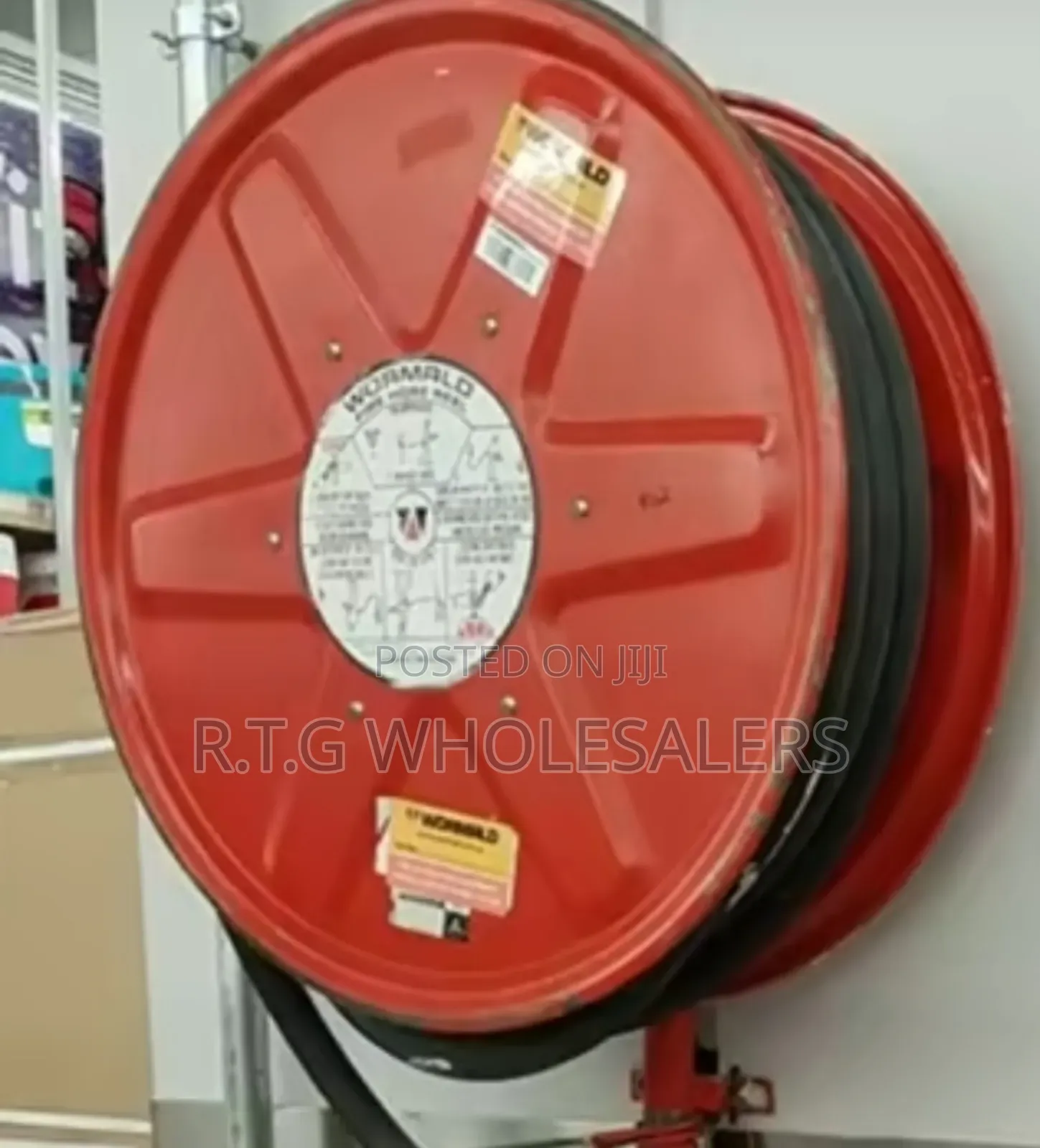 Wall-mount Omex Fire Hose Reel System