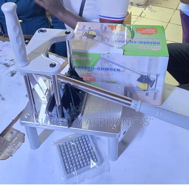 Manual Commercial Chips Cutter – Fast Potato Vegetable Slicer