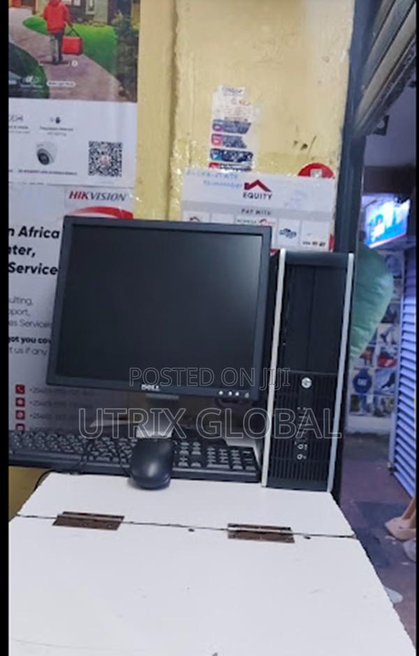 Hp Elitedesk 800 Core I5 Desktop Pc With 17 Inch Monitor