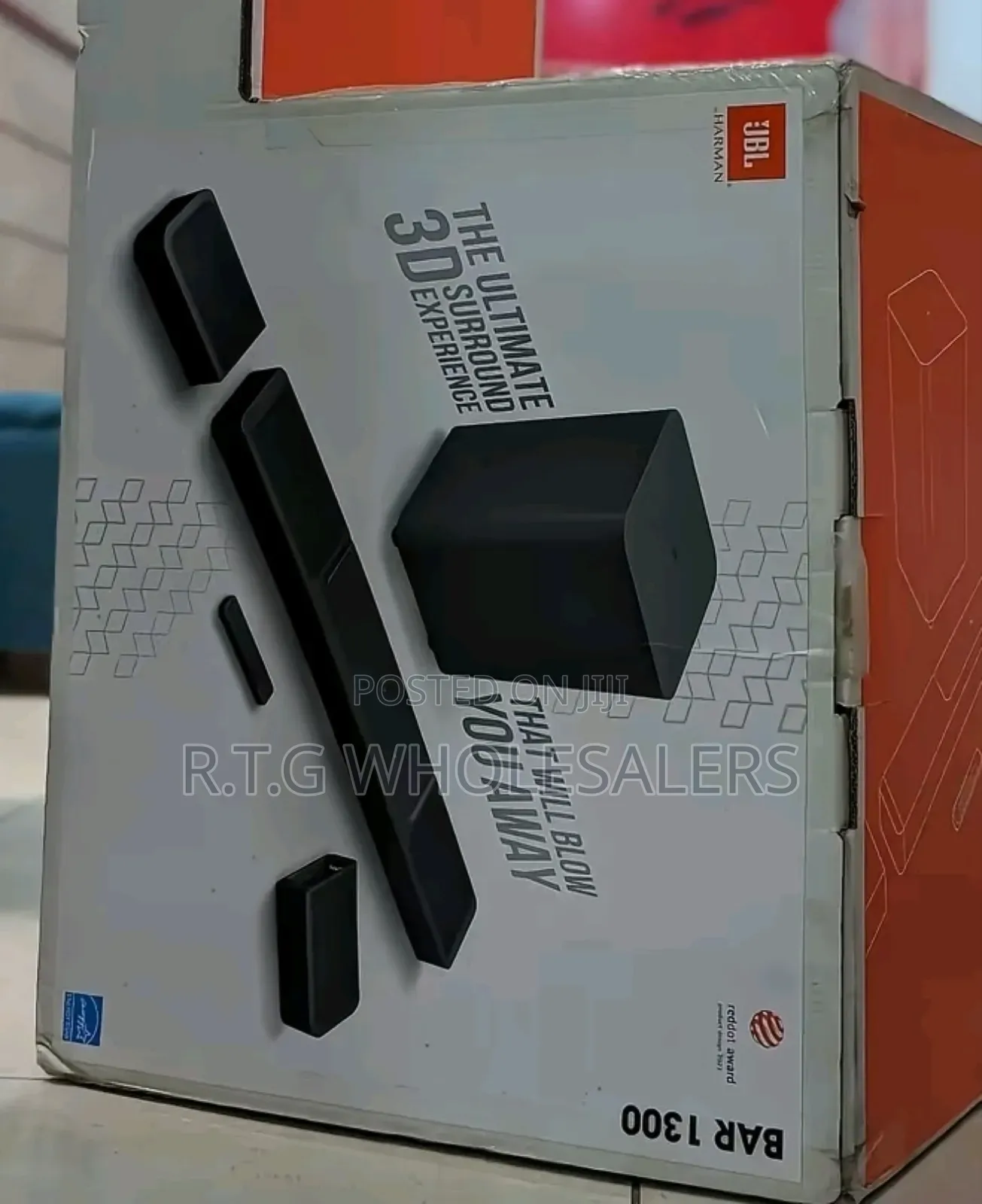 1300 Soundbar With Wireless Sub Detachable Speakers