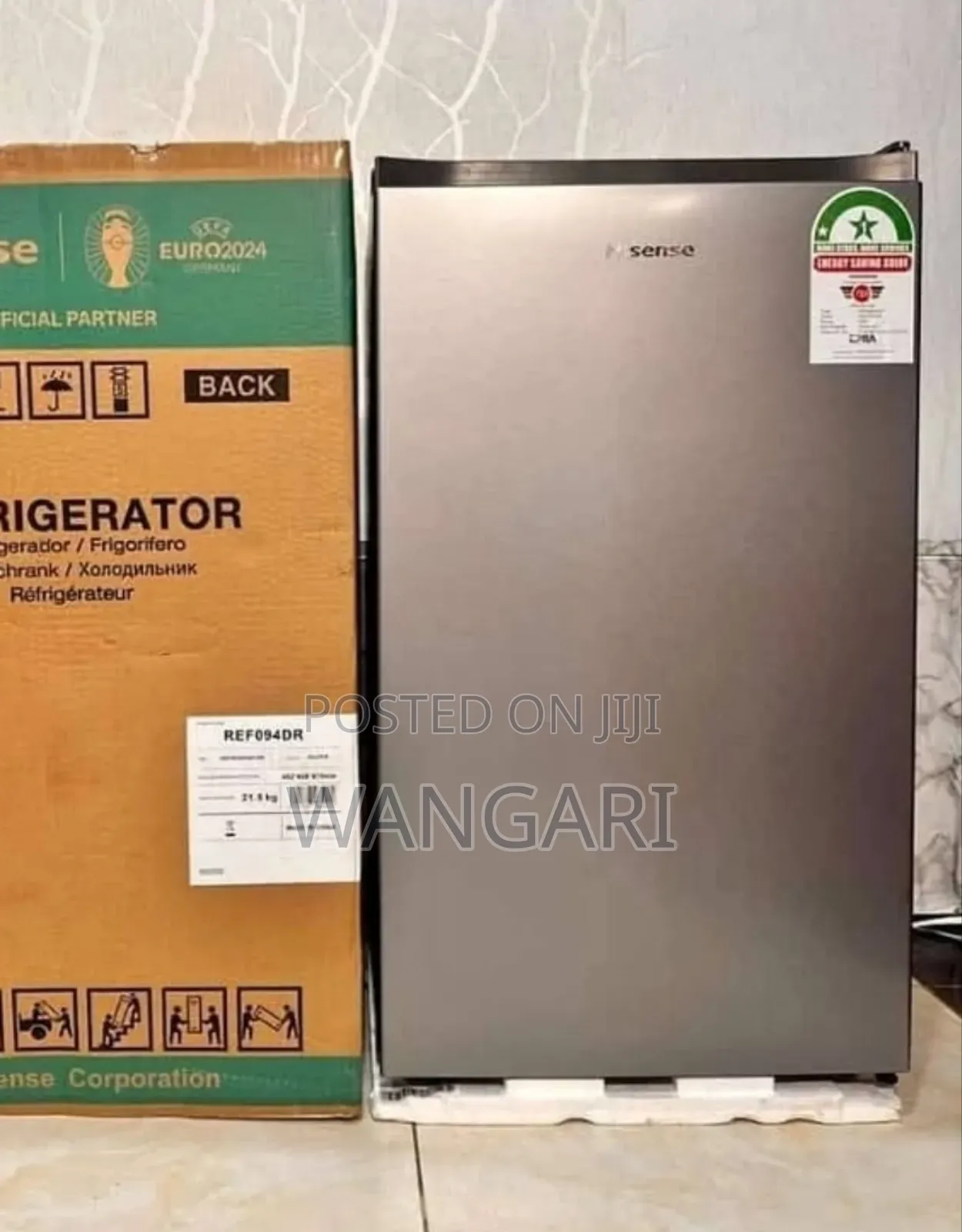 Hisense 91 Litres Single Door Fridge (Dark Grey Color)
