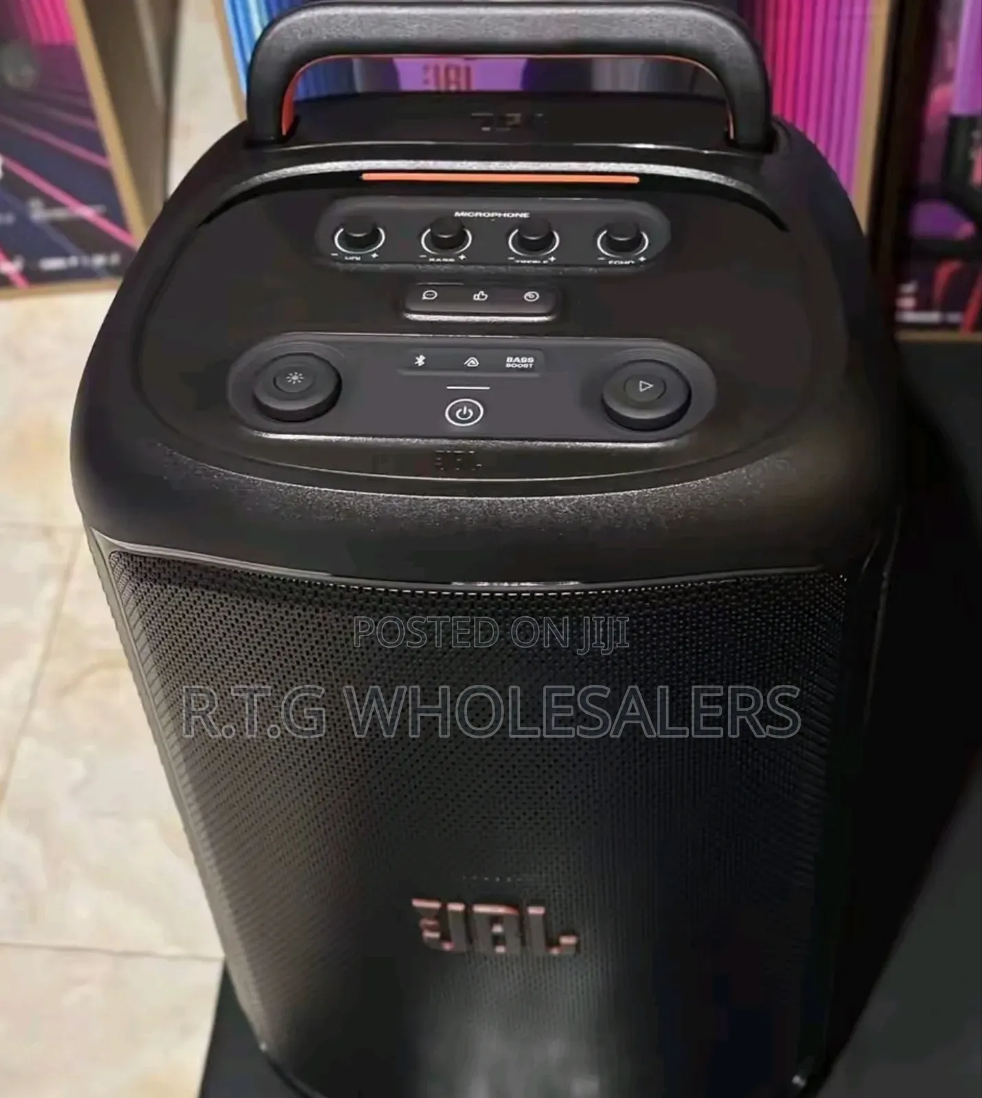 JBL Partybox 520 Portable Bluetooth Speaker With Led Lights
