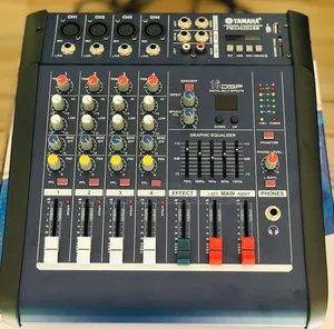 Yamaha 4 Channels Powered Mixer - Usb and Bluetooth Enabled 500w