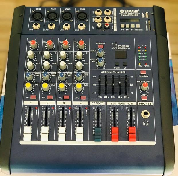 Yamaha 4 Channels Powered Mixer - Usb and Bluetooth Enabled 500w