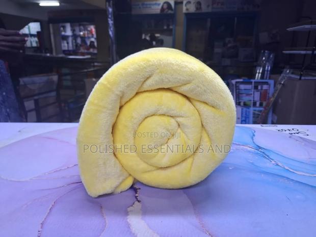 Yellow Fleece Blankets - main view
