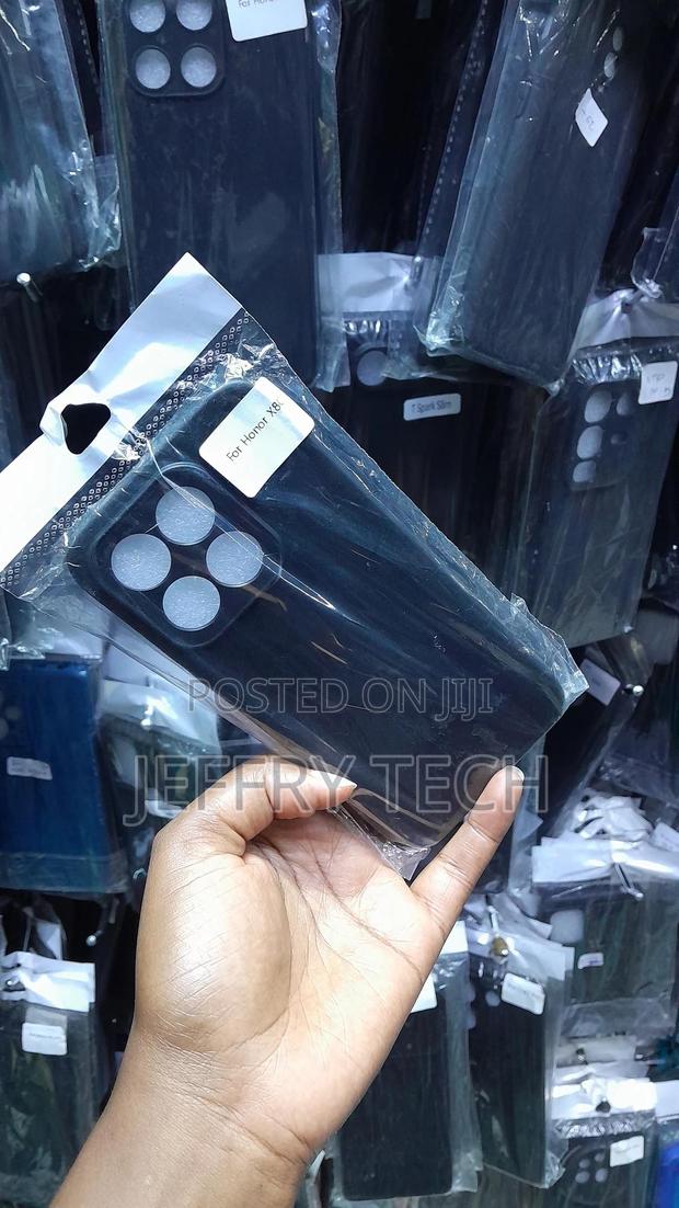 Sihas Honor X8c, Soft Silicone Tpu Back Cover - main view