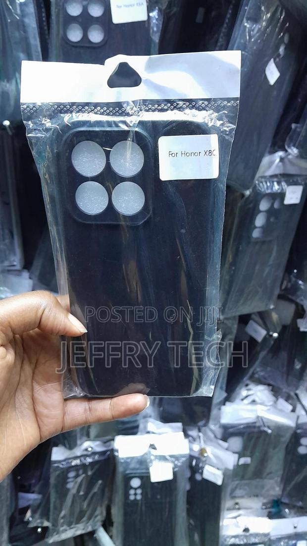 Sihas Honor X8c, Soft Silicone Tpu Back Cover - thumbnail 3