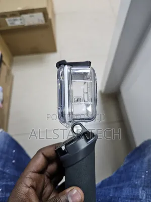 Gopro Handheld Tripod With Gopro Protective Underwater Housing.