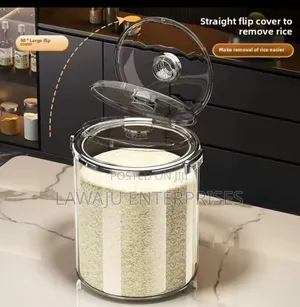 Acrylic Rice Bucket