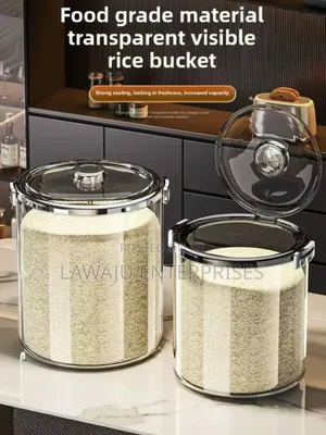 Acrylic Rice Bucket