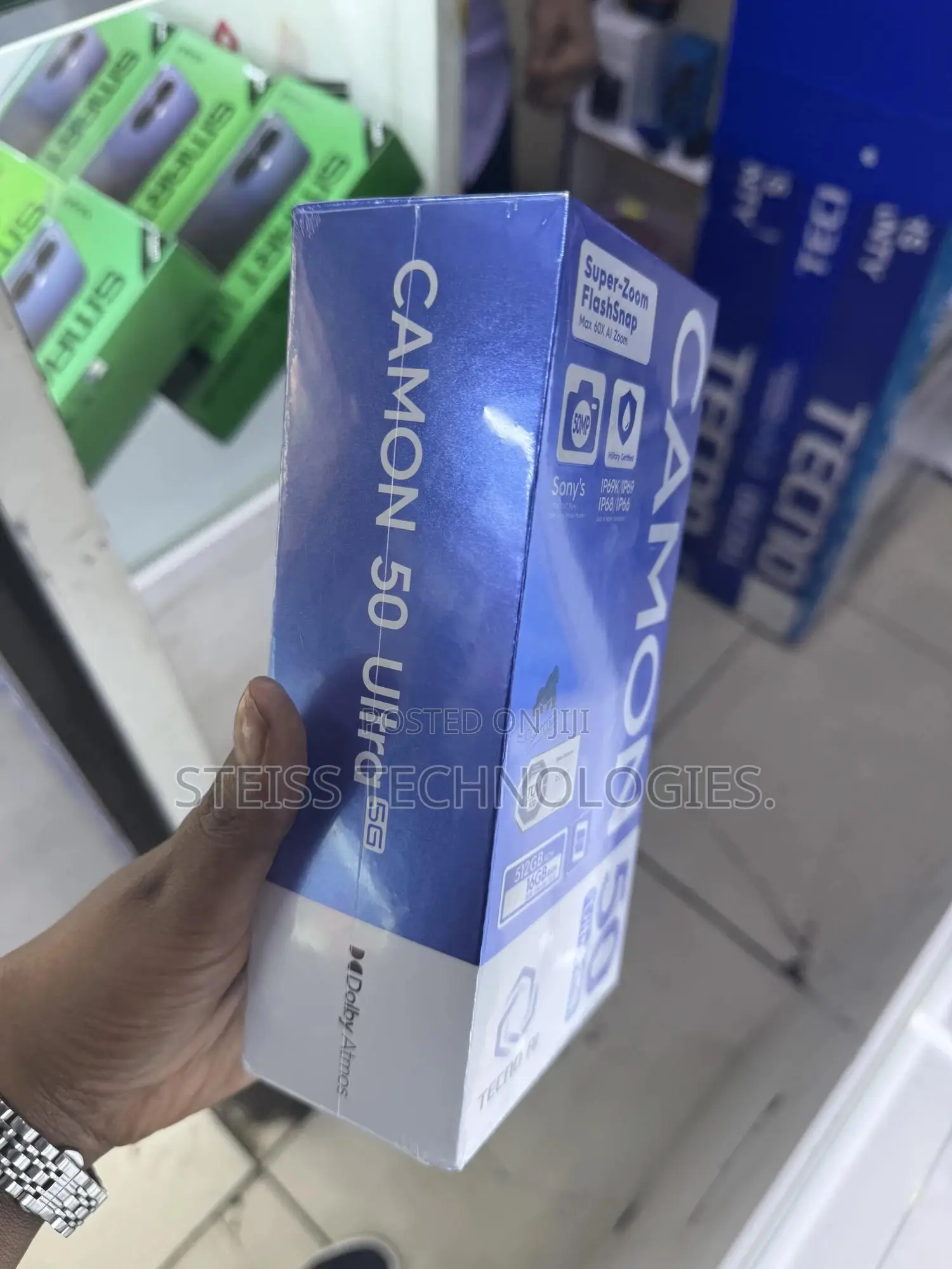 New Tecno Camon 50 256 GB Green